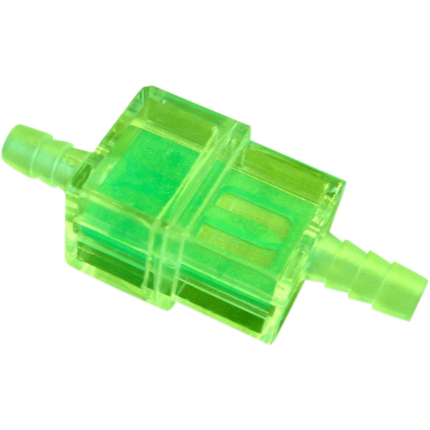 Helix In-Line Fuel Filters - Green - 1/4" - Display of 21 118-9211 | Fuel Filters