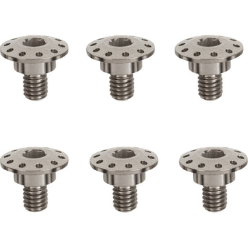 WORKS CONNECTION Bolt Kit - Fork Guard/Shouldered - 6 Pack 70-615