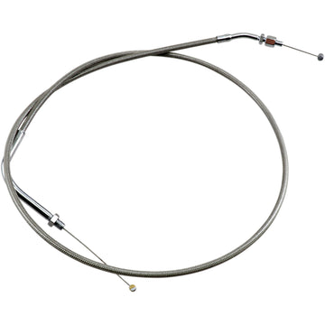 Motion Pro Throttle Cable - Push - Yamaha - Stainless Steel 65-0281