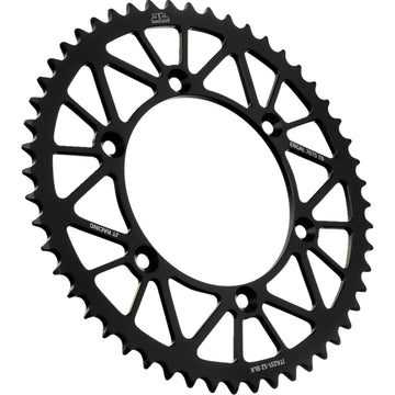 JT SPROCKETS Rear Sprocket - Black - 52 Tooth - Yamaha JTA251.52BLK by JT Rear Sprockets Aluminum/Alloy