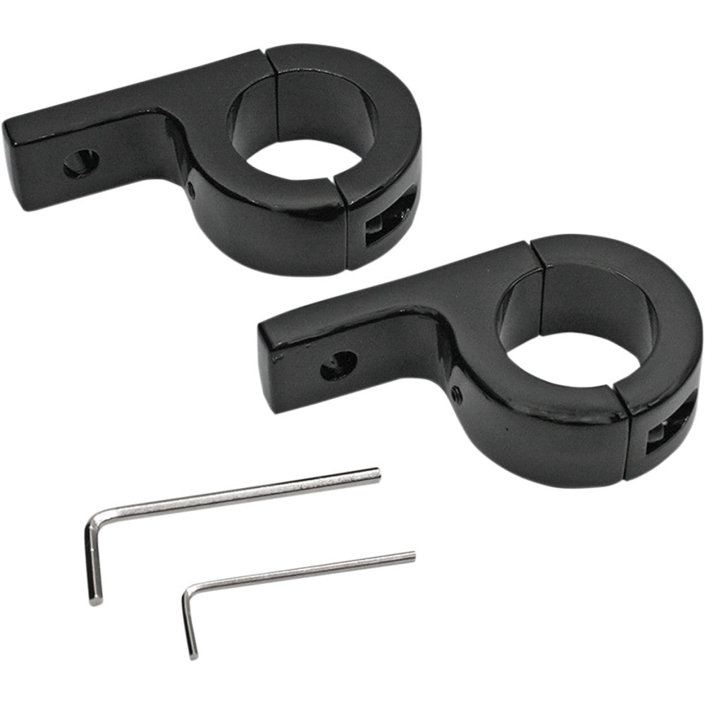 Custom Dynamics Mount Kit for 1-1/4" Tube - Gloss Black PB-125-B