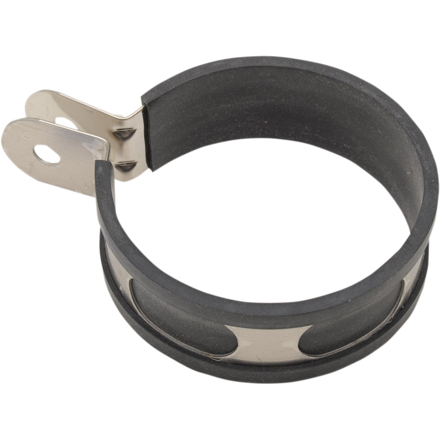 Helix Muffler Clamp - Stainless Steel - 3.5" - Round 210-2706 | Accessory Parts For E X Hausts