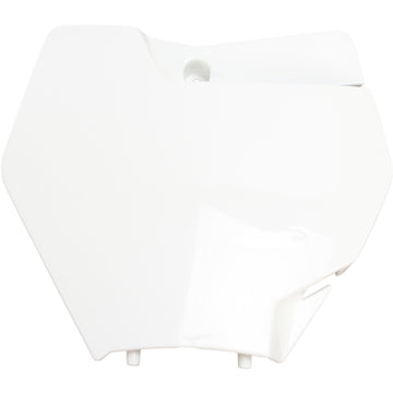 Acerbis Front Number Plate - White 2421120002