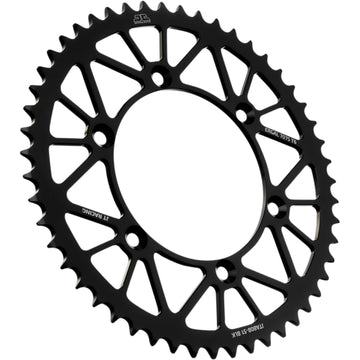 JT SPROCKETS Rear Sprocket - Suzuki - Black - 51-Tooth JTA808.51BLK by JT Rear Sprockets Aluminum/Alloy