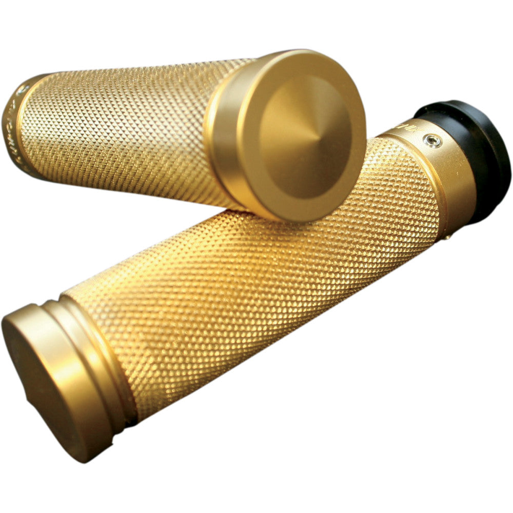 ACCUTRONIX Brass Knurled Custom Grips - TBW GR101-K5