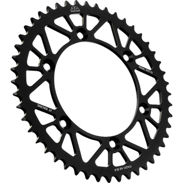 JT SPROCKETS Rear Sprocket - Black - 48 Tooth - Yamaha JTA251.48BLK by JT Rear Sprockets Aluminum/Alloy
