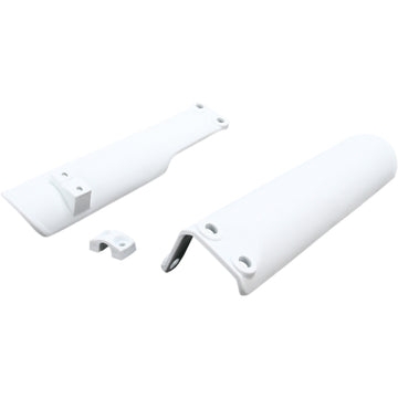 Acerbis Lower Fork Covers for Inverted Forks - White 2253020002