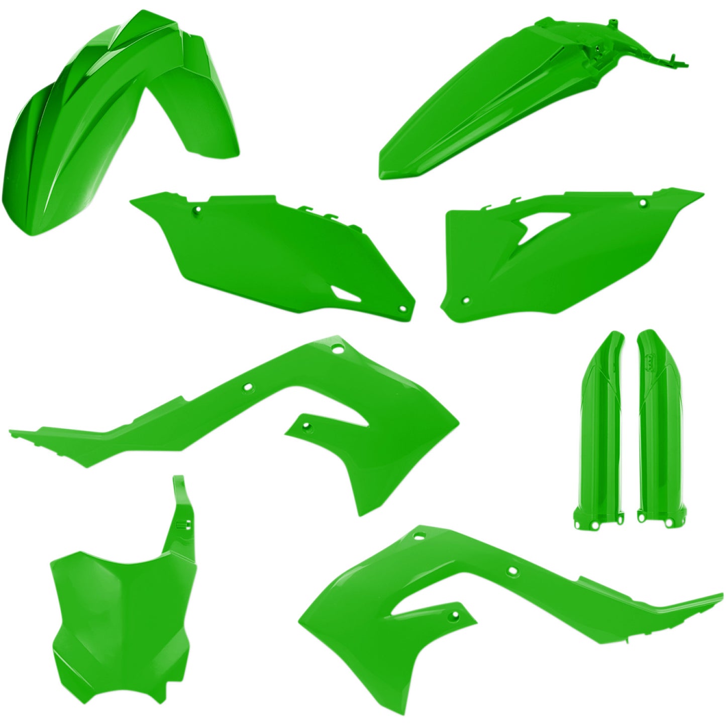 Acerbis Full Replacement Body Kit - Green 2736290006