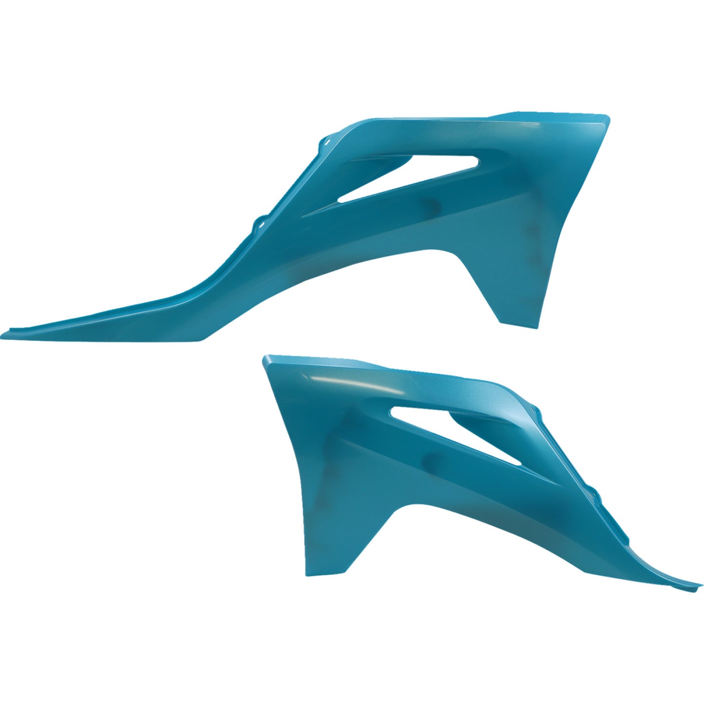 Acerbis Radiator Shrouds - Teal/Metallic 2872737441