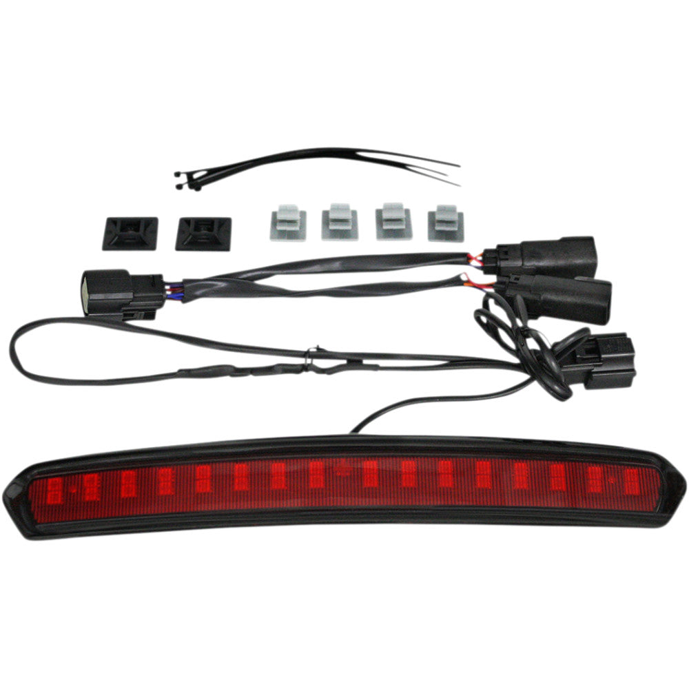 Custom Dynamics Tour Pack Lid Light - Black/Red CD-TP-LID-BR