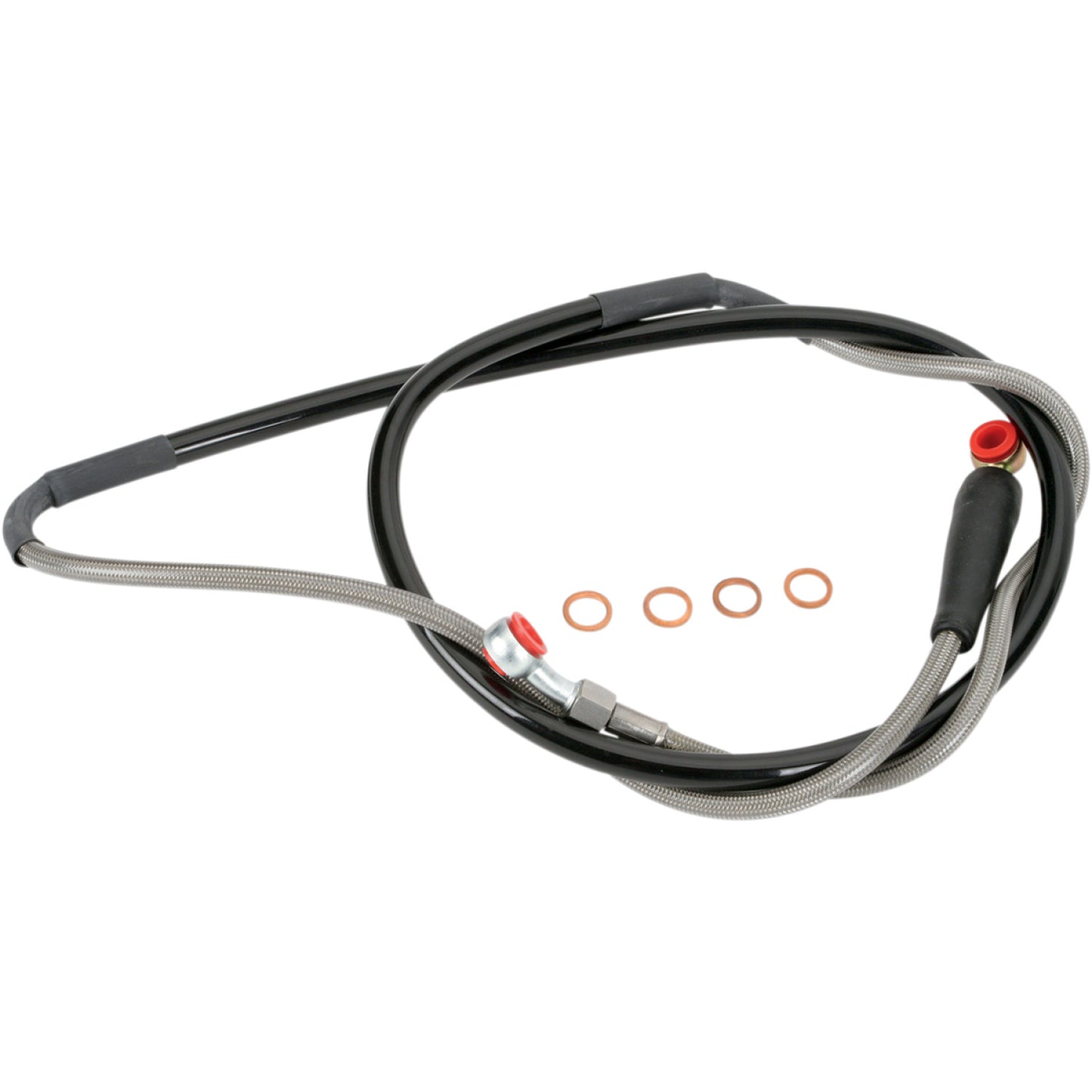 Moose Racing Brake Line - Front - Stainless Steel - Yamaha Y01-1-043/P