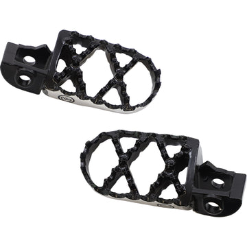 Moose Racing Hybrid Footpegs - 1/2" Offset STKTM-16B
