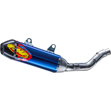 FMF Factory 4.1 RCT Slip-On Muffler with Carbon Cap - Anodized Titanium - KX 250 042412
