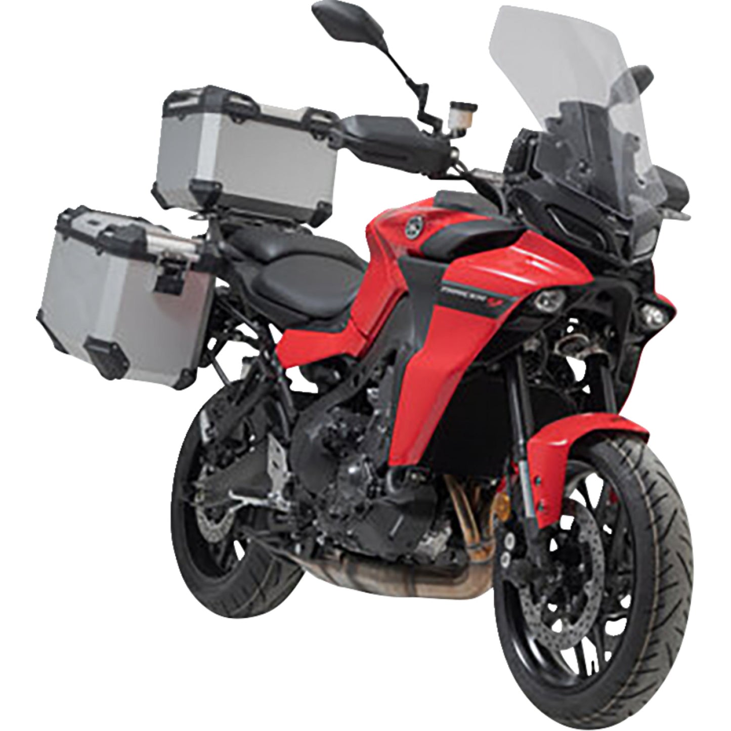 SW-Motech Adventure Luggage System - Silver - Yamaha Tracer 9 GT '21-'24 ADV.06.921.75000/S | Luggage Group