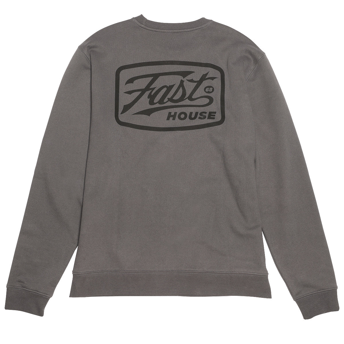 Fasthouse Carrera Crew Neck Pullover Charcoal