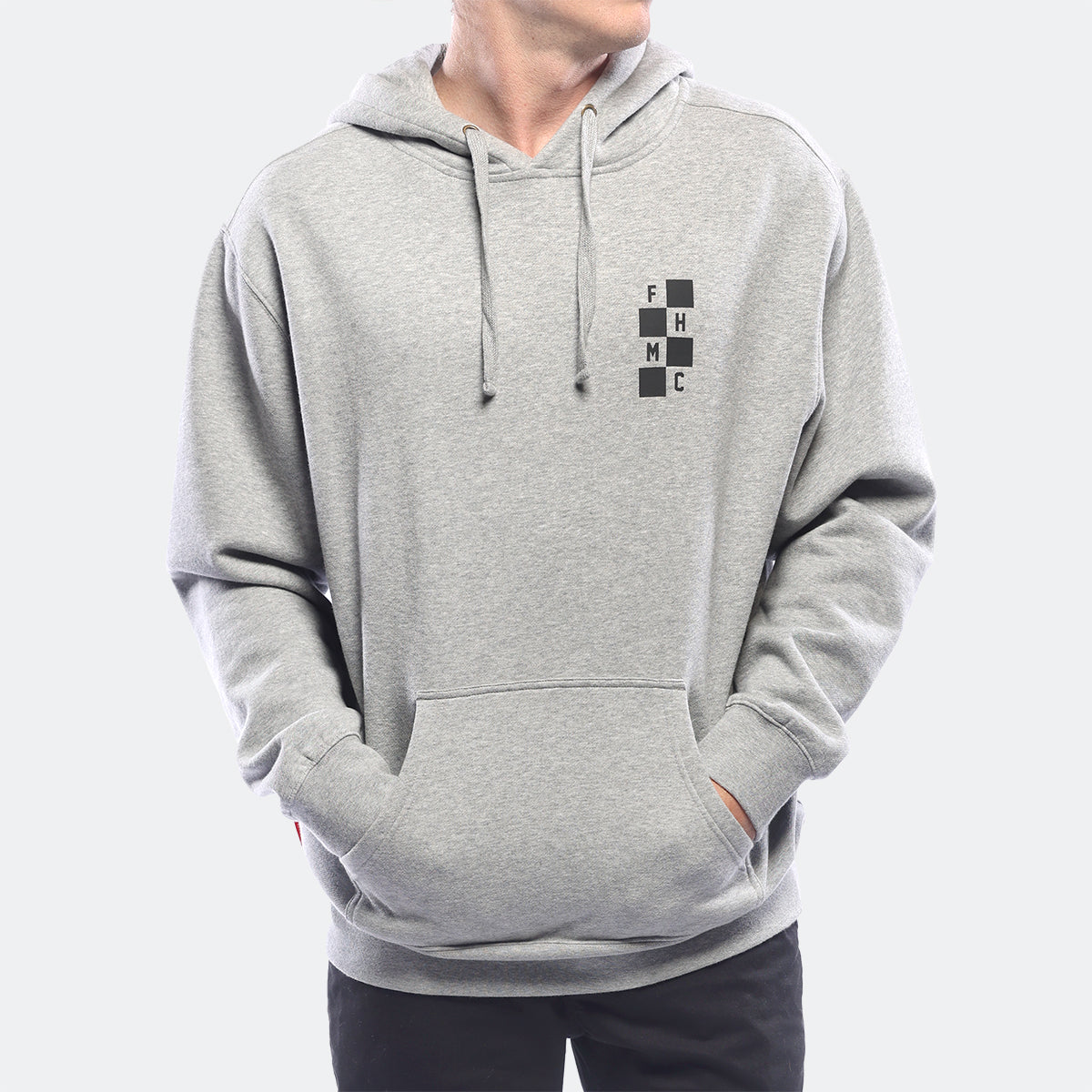 Fasthouse Chalet Hooded Pullover Heather Gray