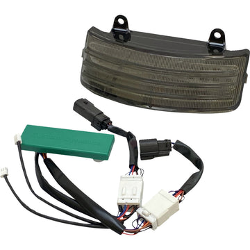 Custom Dynamics Tribar Taillight - '10-'13 - Smoke PB-TRI-2-SMOKE