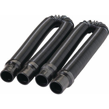 Moose Offroad MAC-X Expandable Ultra Flex Air Pumper System Hose - 2'-6' - Black MAC-X-HOSE-BLK-MSE | Helmet Accessories