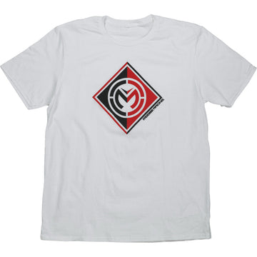 MOOSE OFFROAD Insignia T-Shirt - White - Medium 3030-22709