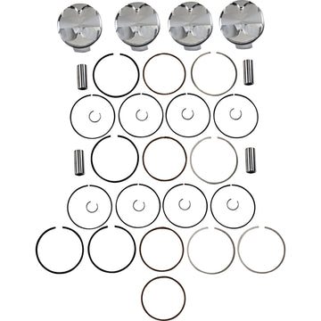 JE Pistons Piston Kit 284718 | JE Pistons | Piston & Ring Kits