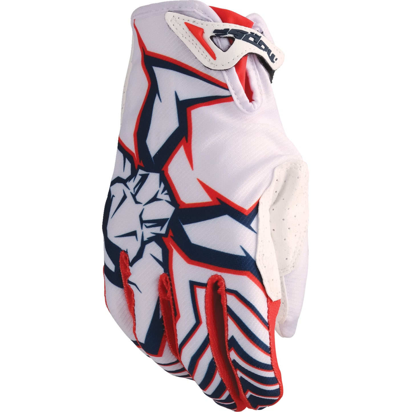 Moose Offroad Agroid* Pro Gloves - Red/White/Blue - 3XL 3330-8090 | Offroad Gloves Mens