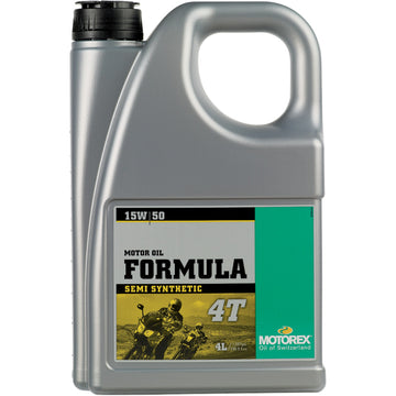 Motorex Formula Synthetic Blend 4T Engine Oil - 15W-50 - 4L 306183