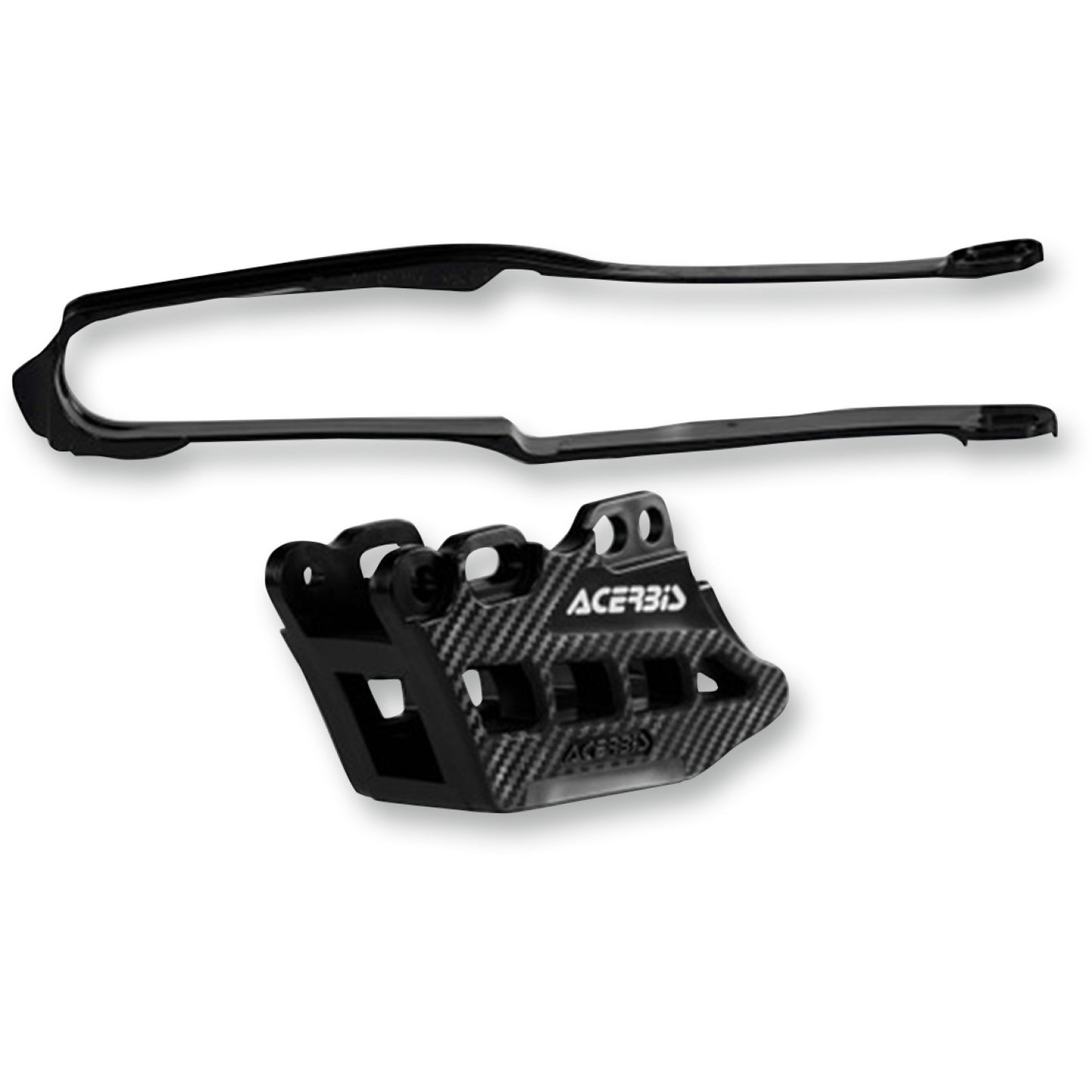 Acerbis Chain Guide 2.0 and Slider Kit - Honda CRF250R - Black 2449440001