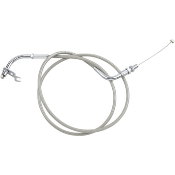 MOTION PRO Throttle Cable - Pull - Suzuki - Stainless Steel 64-0237 by Motion Pro