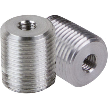 DRIVEN RACING Adapter - Mirror/Handlebar End - Halo - Silver DBEW-ADP-DUC