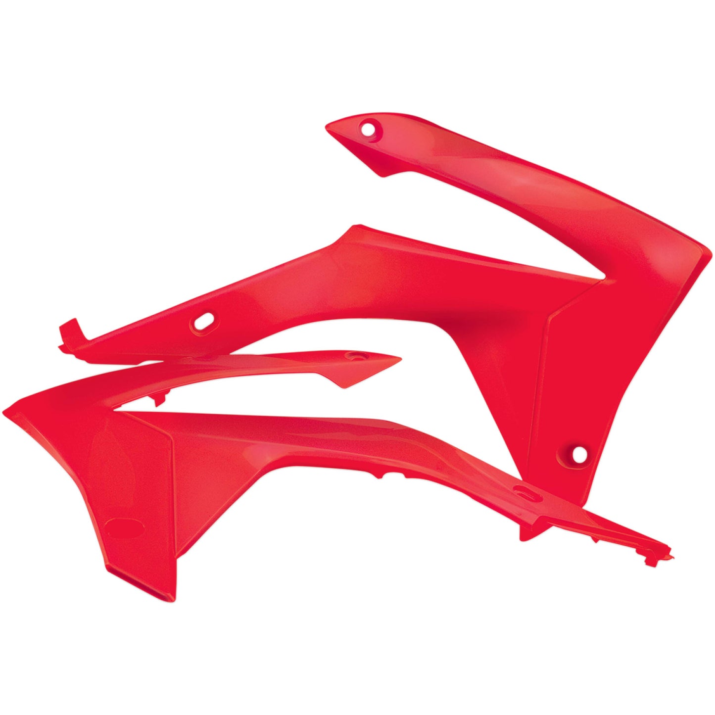 Acerbis Radiator Shrouds - Red 2314370227