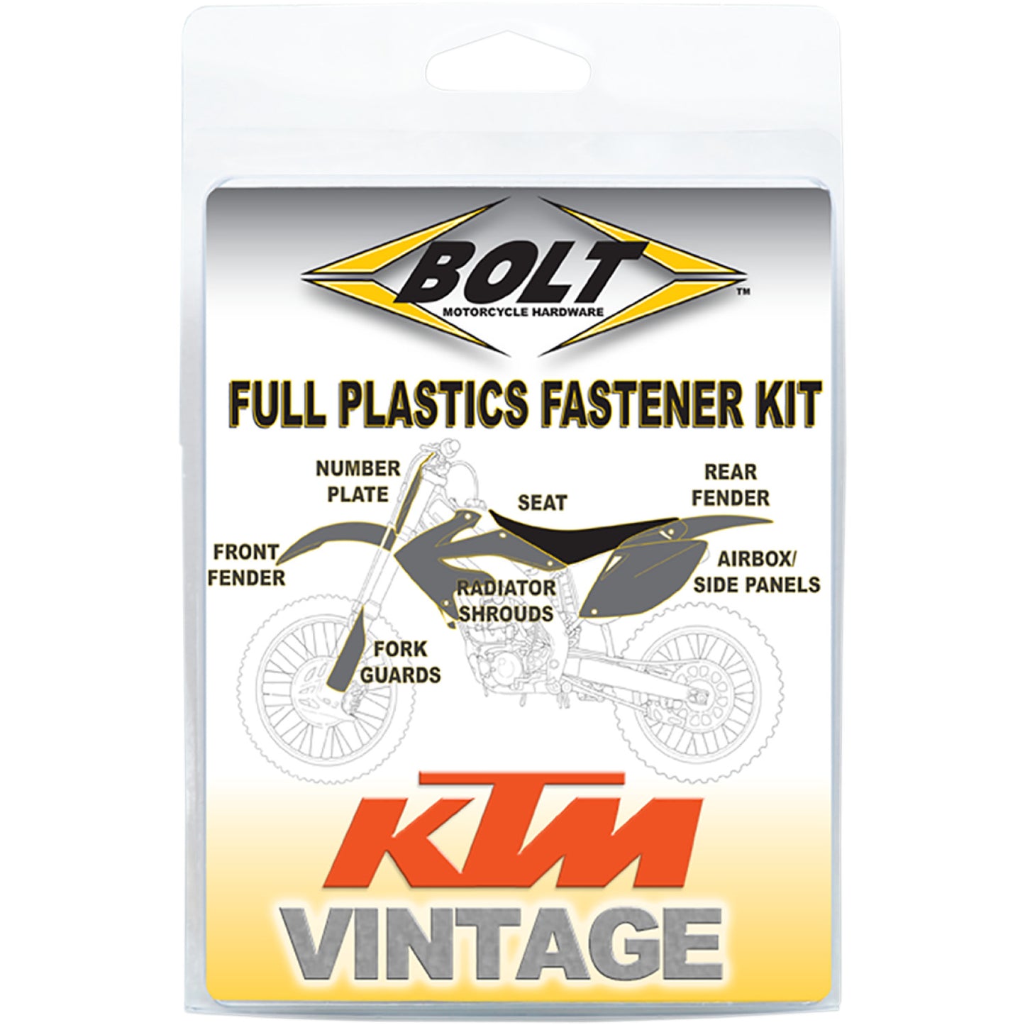 BOLT Body Work Fastener Kit - KTM KTM-9802102