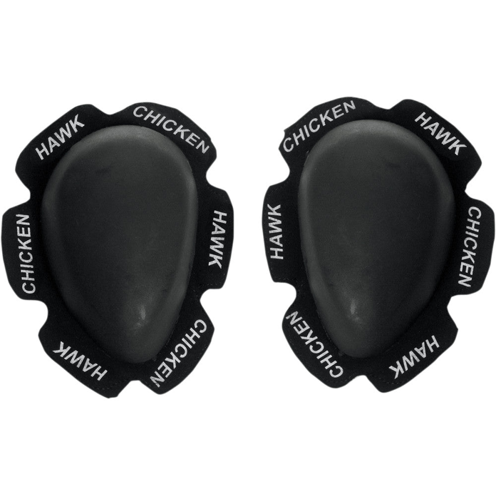 CHICKEN HAWK RACING Knee Sliders - Black KS-BLK