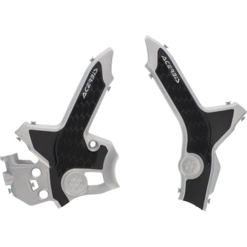Acerbis X-Grip Frame Guards - Gray/Black - CRF300 2979621019