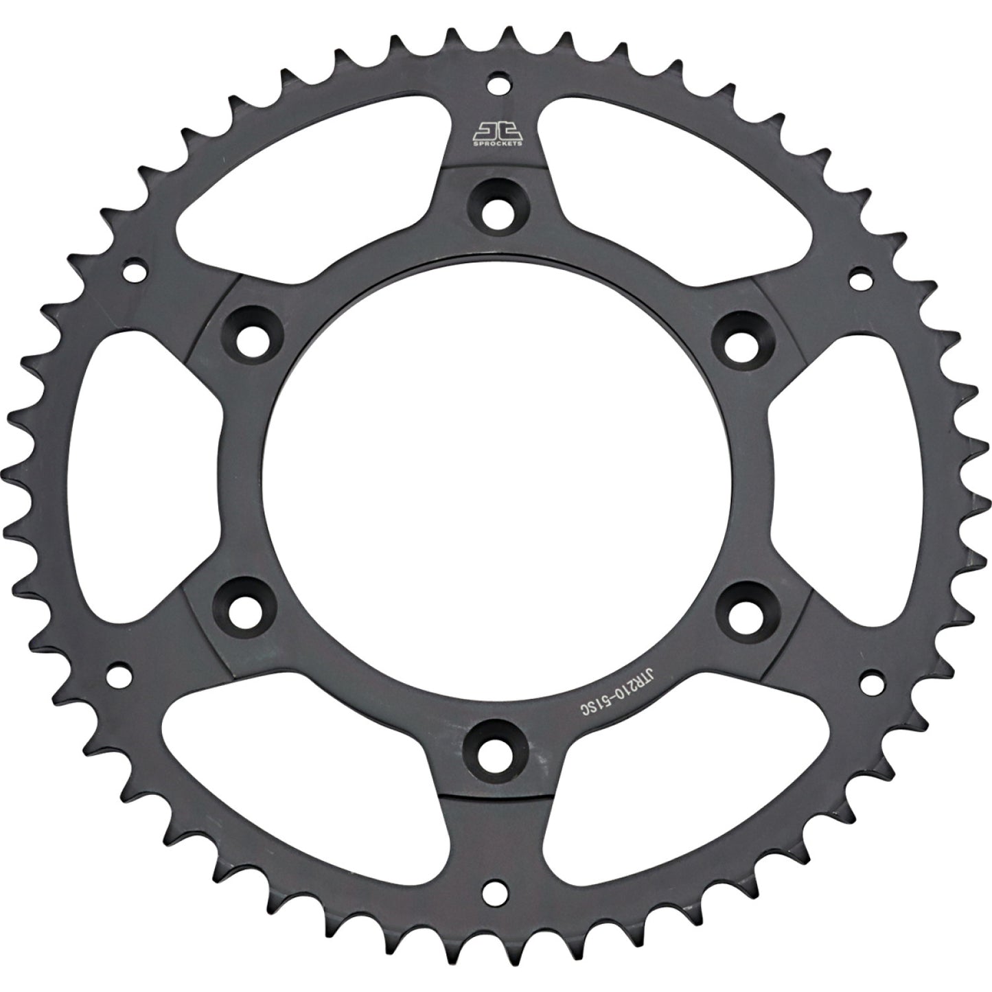 JT SPROCKETS Rear Sprocket - 51 Tooth - Honda JTR210.51SC by JT Rear Sprockets Steel Type