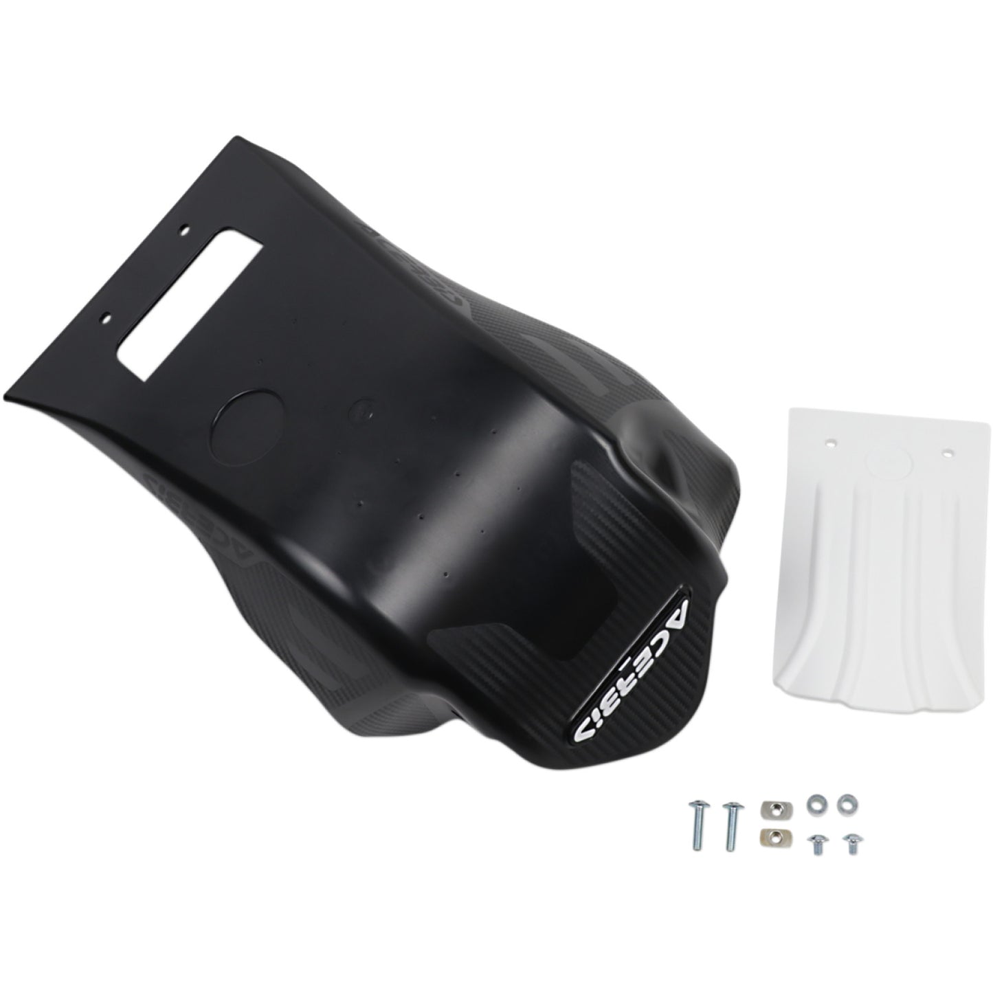 Acerbis Skid Plate - Black/White - RM-Z 250 2742671007