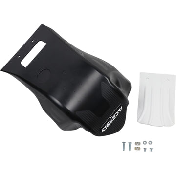 Acerbis Skid Plate - Black/White - RM-Z 250 2742671007