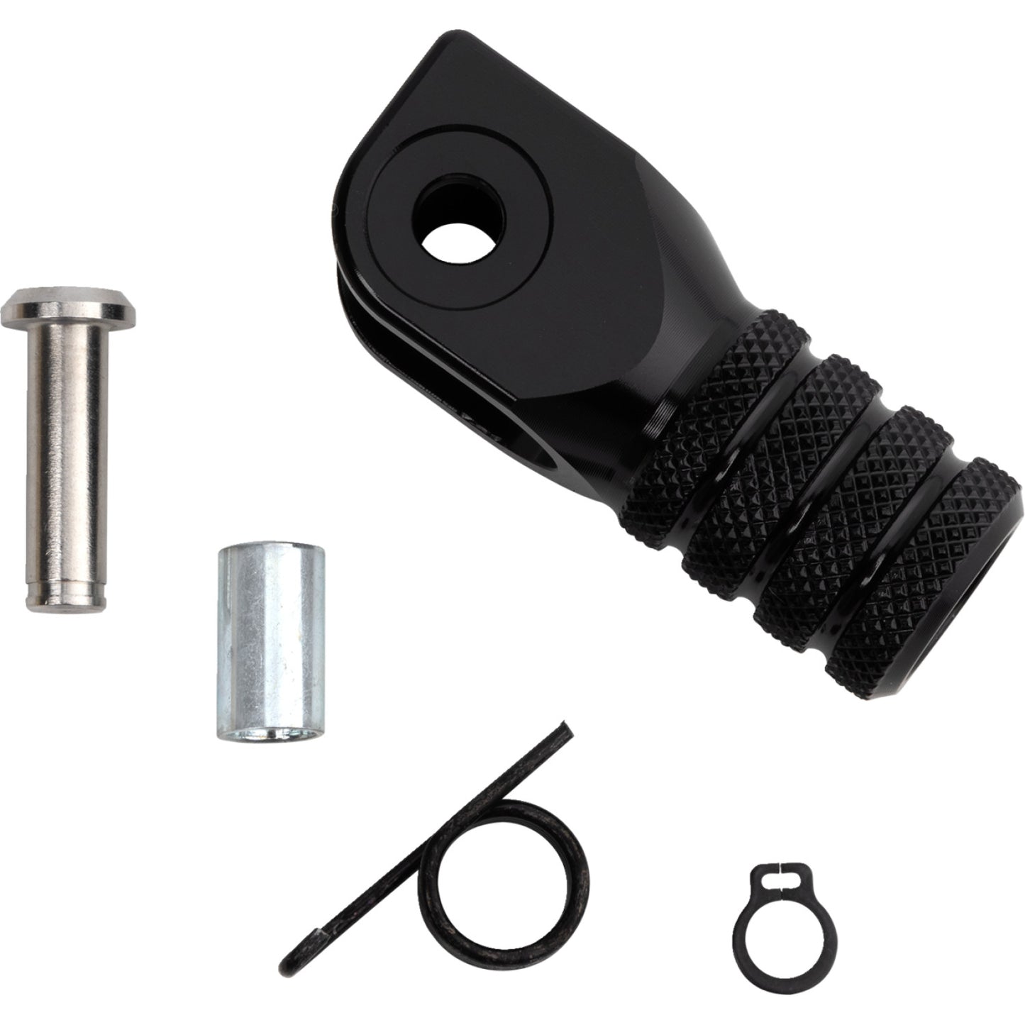 Moose Offroad Knurled Shift Lever Tip - 0 mm - Black 81-0000-02-60 | Shifter Levers & Parts