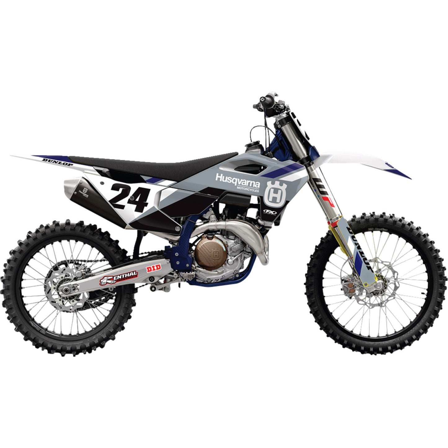 FACTORY EFFEX EVO 20 Graphic Kit - Husqvarna 27-02650