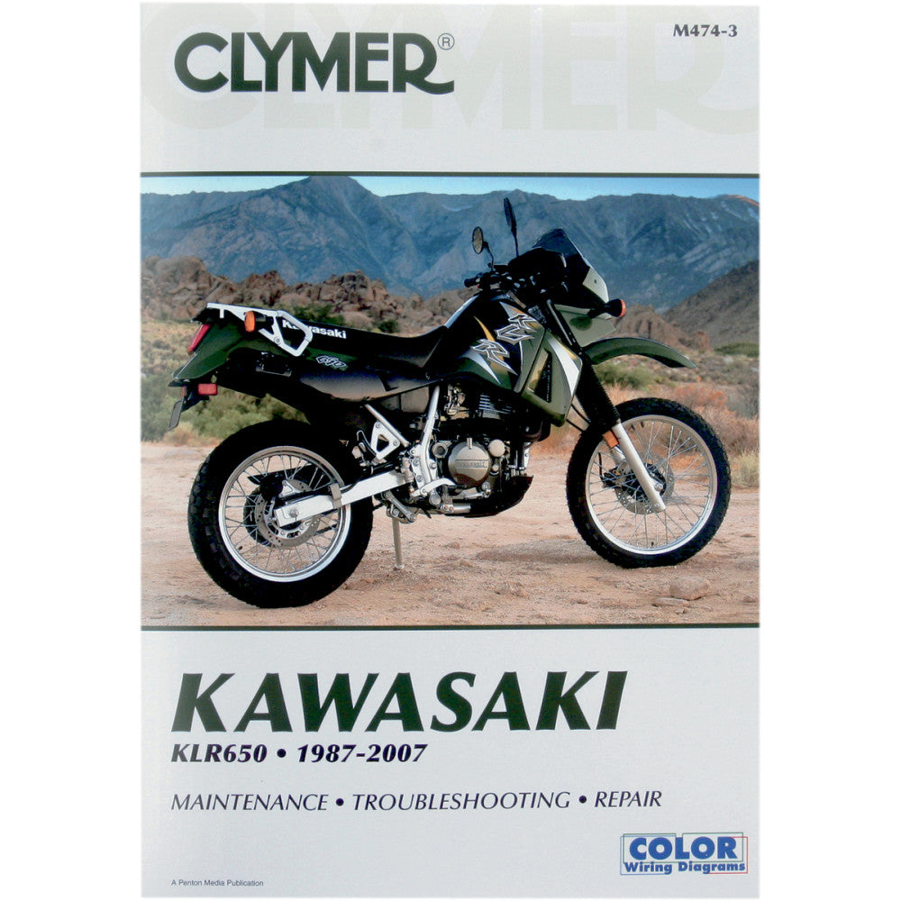 CLYMER Manual - Kawasaki - KLR650 CM4743