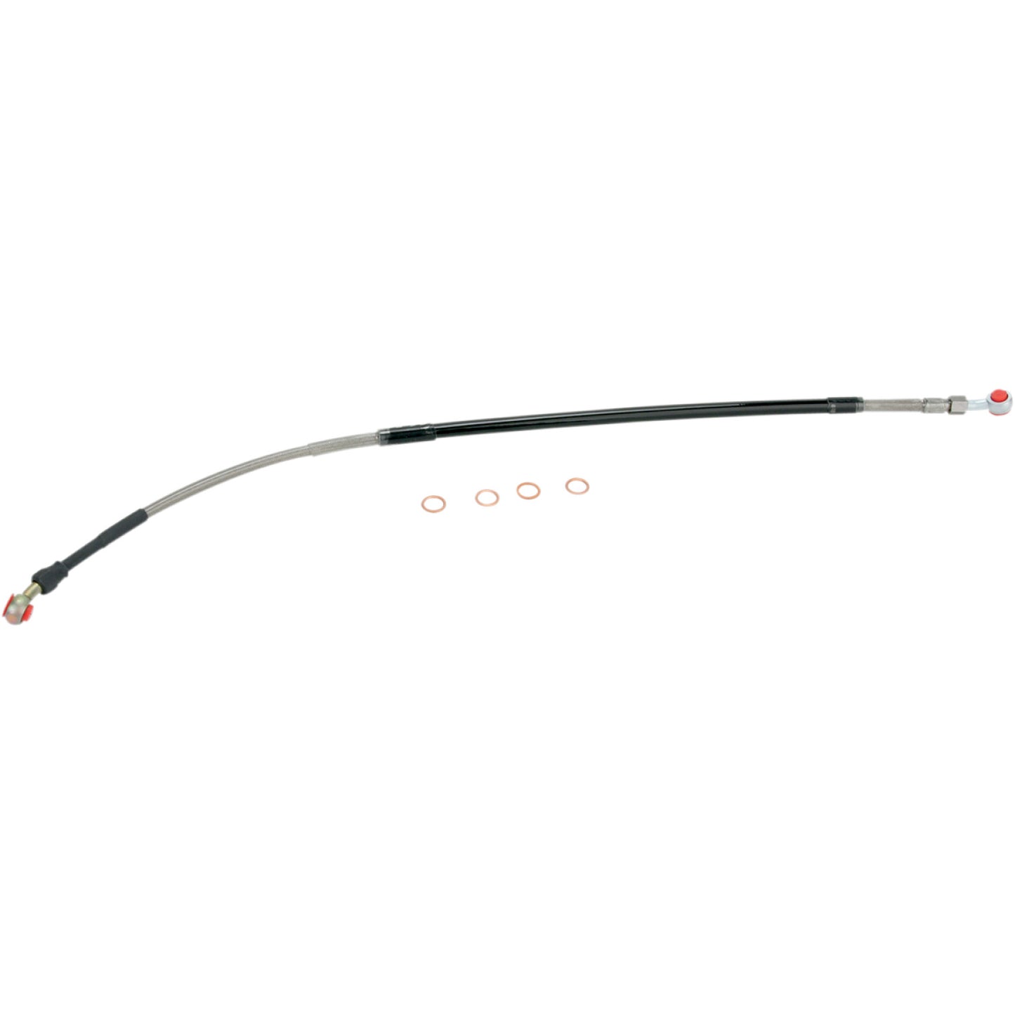 Moose Racing Brake Line - Rear - Stainless Steel - DR-Z 400 SM S01-2-035/P