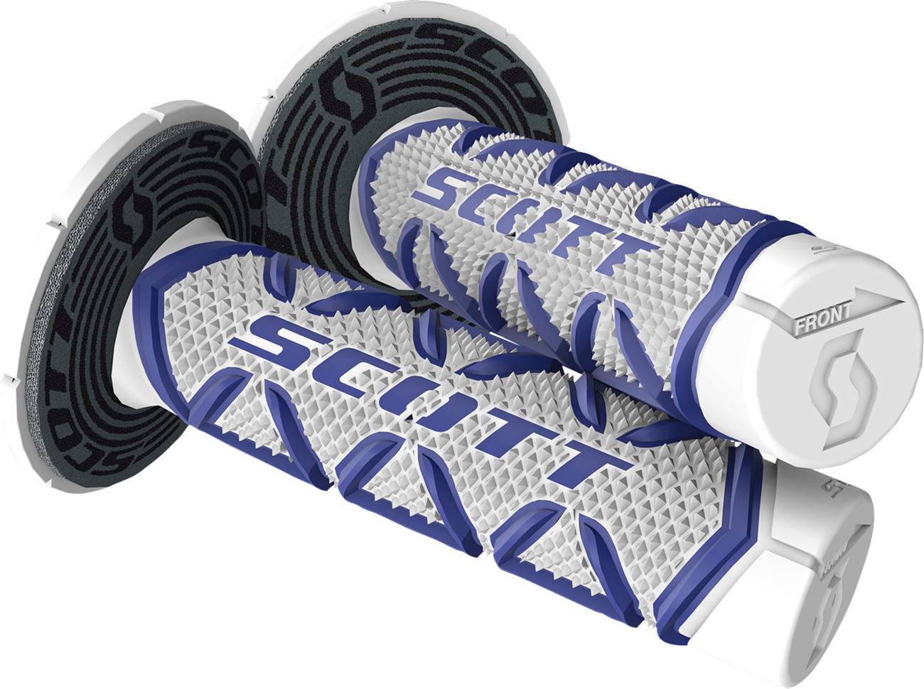 Scott Diamond Grips with Donut - Blue/White 219626-1006
