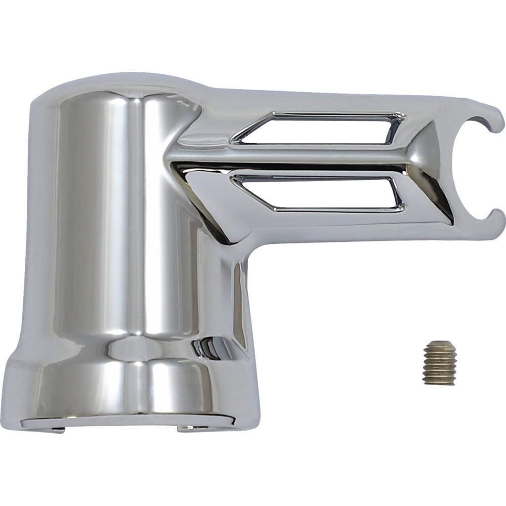 CIRO Fuel Line Fitting Cover - Chrome - Twin Cam/Sportster 73000