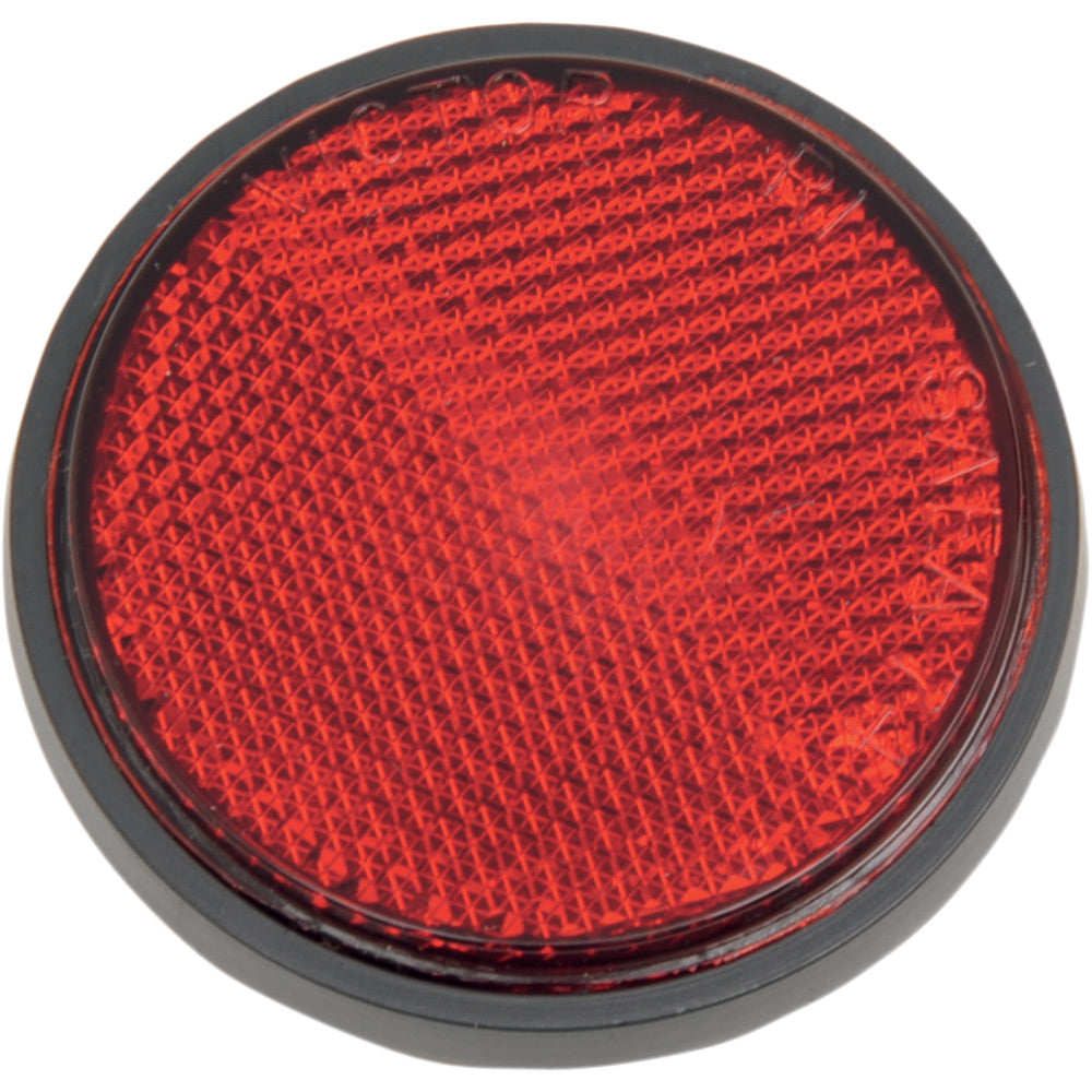 CHRIS PRODUCTS Reflector - Adhesive Back - Red RR2R