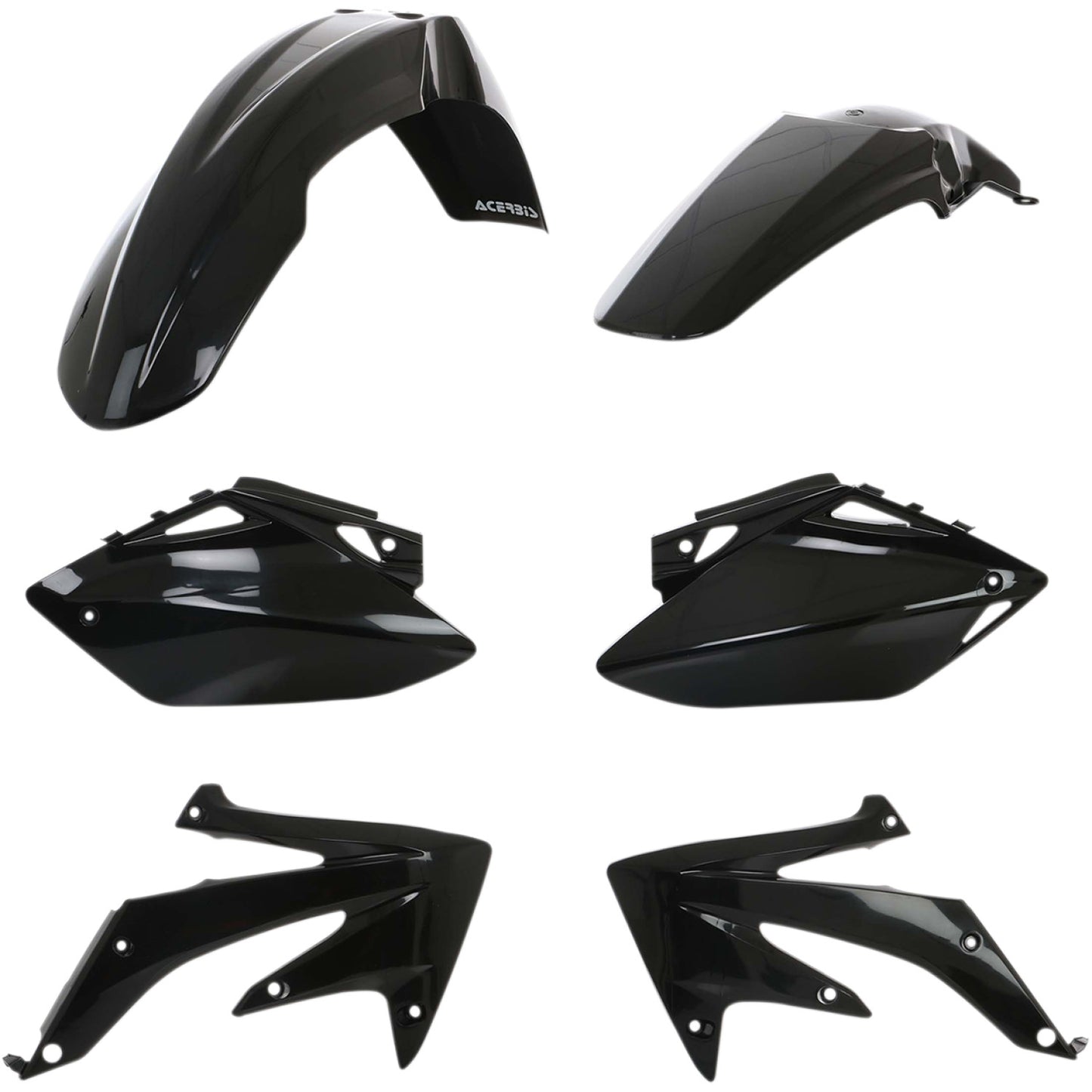 Acerbis Standard Replacement Body Kit - Black 2082050001