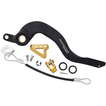 Moose Racing Brake Pedal - Gold - Suzuki 82-0452-21-55