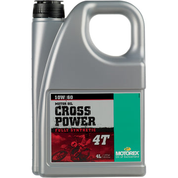 Motorex Cross Power Synthetic 4T Engine Oil - 10W-60 - 4L 306217