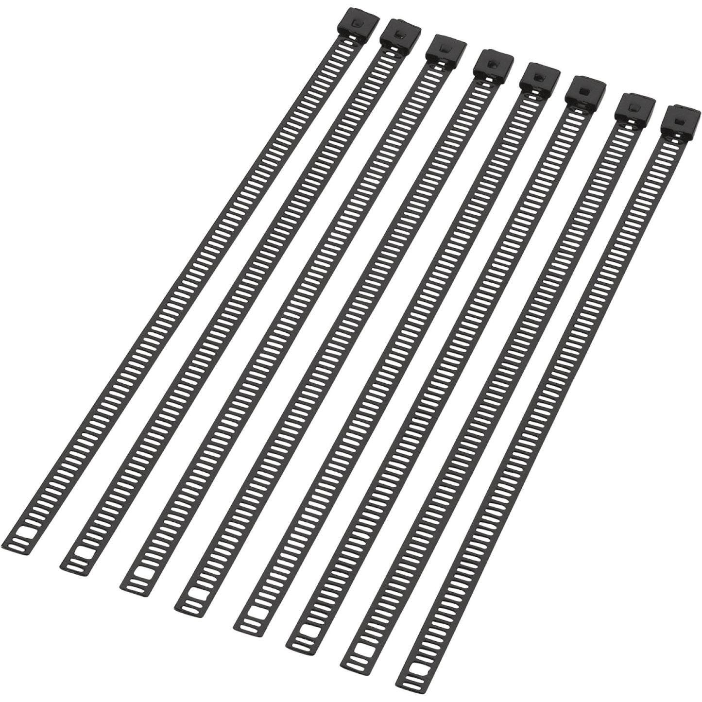 Moose Racing Cable Tie - Black - 8" - 8 Pack 304-0510