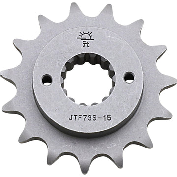 JT SPROCKETS Front Sprocket - 15 Tooth - Ducati JTF736.15 by JT Countershaft Sprockets Steel