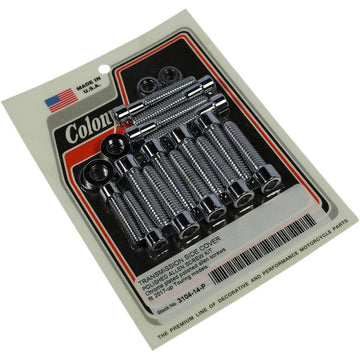 Colony Bolt Kit - Transmission Side Cover - Stock-Head - '17-'23 Touring 3104-14-P