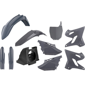 POLISPORT Restyled Body Kit - Gray - YZ 125/250 90932 by Polisport